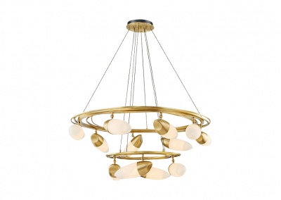 2-Tier 12-Light Chandelier 