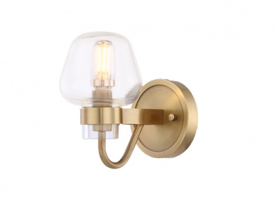 Glass 1-light Sconces