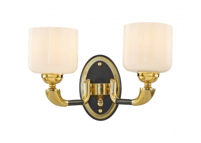 Glass 2-light Sconces