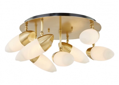 7-Light Flush Mount Ceiling Light