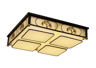 Square LED Flush Mount Ceiling Light