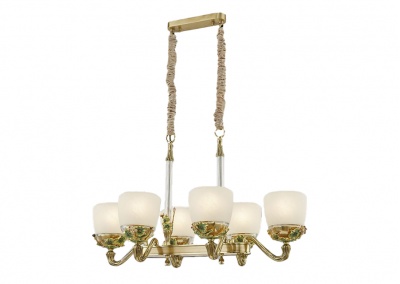 Cloisonne Linear Chandelier