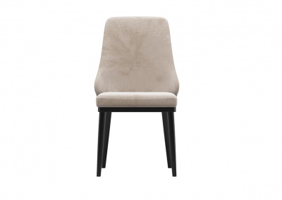 Velvet dining chair