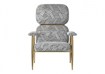 Fabric leisure chair