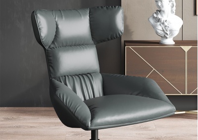 Leather leisure chair