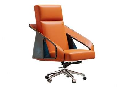 Leather office chair