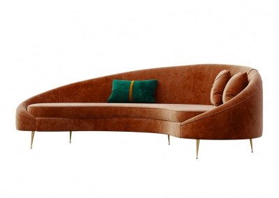 Fabric sofa