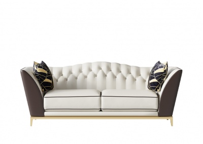 Italian-style artificial leather sofa