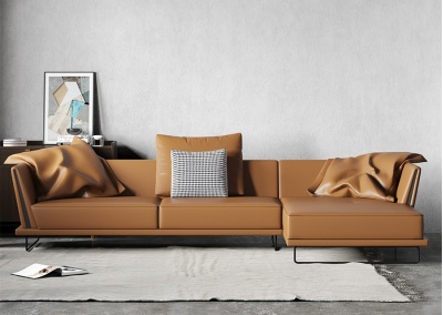 Leather sofa