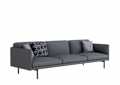 Three-person sofa