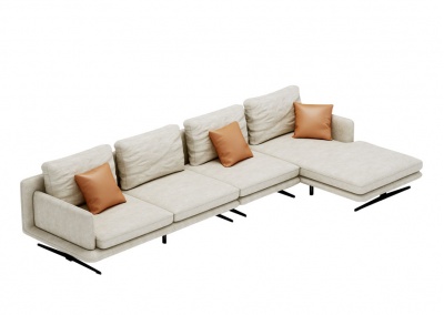 Three-person sofa