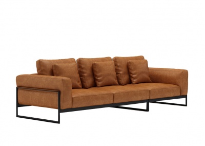 Three-person sofa