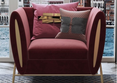 Modern fabric sofa