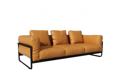 Three-person sofa