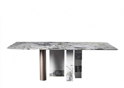 Natural rare stone dining table