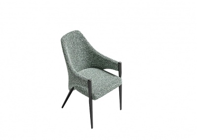 Fabric dining chair