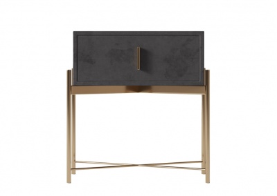 Modern single drawer bedside table