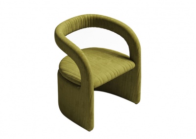 Fabric dining chair