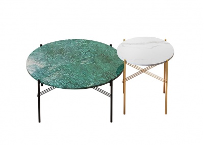 Marble combination coffee table