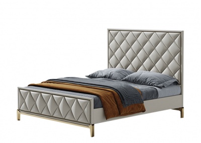 Multi-material platform bed