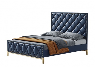 Multi-material platform bed