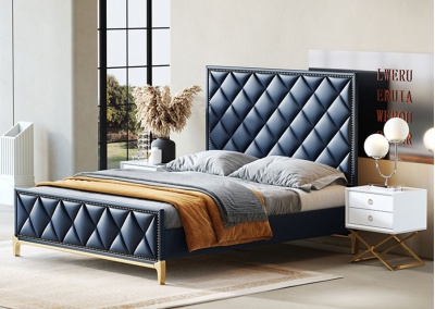 Multi-material platform bed