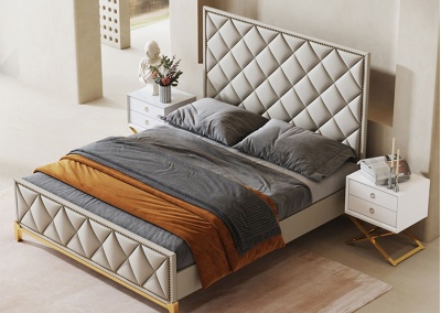 Multi-material platform bed