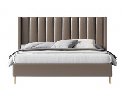 Fabric platform bed