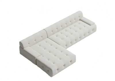 Fabric multi-seat sofa