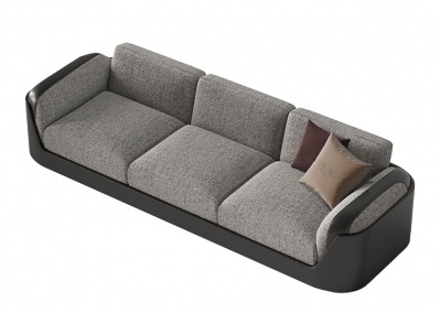 Fabric multi-seat sofa