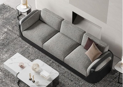 Fabric multi-seat sofa