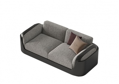 Fabric multi-seat sofa