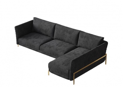 Fabric multi-seat sofa