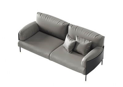 Advanced imitation leather multi-person sofa