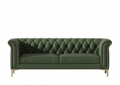 Multi-seat leather sofa