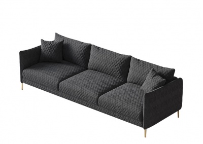 Fabric multi-seat sofa