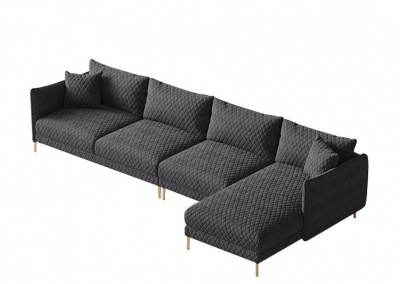 Fabric multi-seat sofa