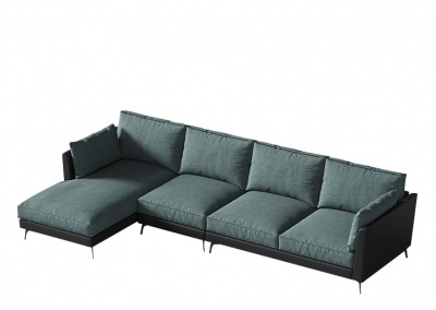 Fabric multi-seat sofa