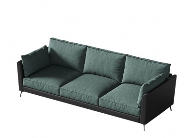 Fabric multi-seat sofa