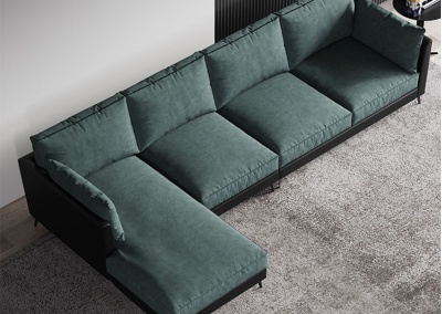 Fabric multi-seat sofa